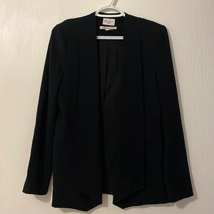 Le Chateau Japanese fabric flowy blazer